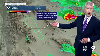 Areal Flood Advisory in Cochise County