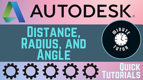 Distance, Radius, and Angle (Autodesk)