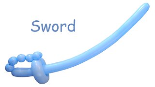 Balloon sword