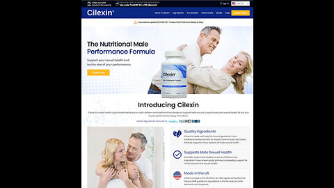Cilexin - Official Store | The Male Performance Formula