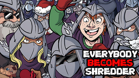 The Turtles Attack a Bunch of Civilians Who Are Cosplaying as Shredder