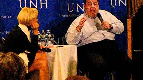 Morning Joe Q & A Gov Christie Hits Huntsman while answering question