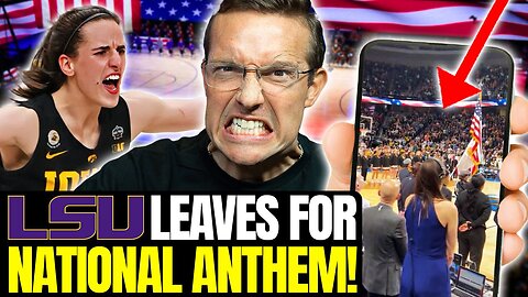 Instant KARMA: LSU Basketball Team SKIPS National Anthem Gets DESTROYED By Iowa For DISGRACING USA🇺🇸