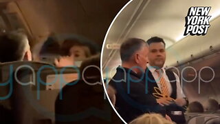 Shocking video captures passengers screaming, forcing flight to divert to Serbia