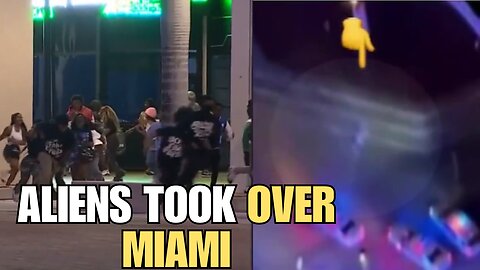 TikTokers theorized alien invasion at Miami mall after group of black teens riot over new year