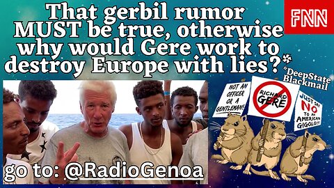 The Deep State Still Owns Richard Gere... like they own most celebs. @RadioGenoa