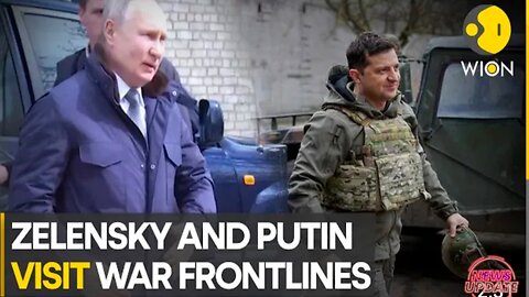 Ukraine war: Zelensky visits frount-line Avdiivka Putin reportedly visit occupied.........