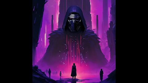Kylo Ren Legacy of the Curse of Darth Vader - AI generated 2023