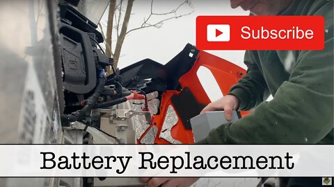 Replacing the battery in a 2016 Ski-Doo 600 ACE Sport - Jan 25, 2020