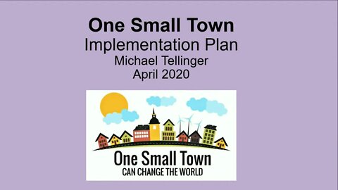 One Small Town - The New World - By Michael Tellinger