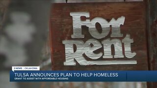 City of Tulsa announces multimillion dollar grant to help homelessness