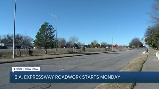 Broken Arrow Expressway drivers prepare for lane closures with repavement rehabilitation project