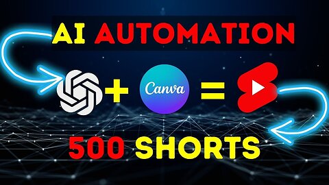 I Made 500 Monetizable YouTube Shorts for Faceless Channel in 10 MINUTES using AI Automation