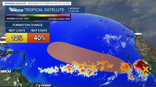 Tropical depression may form this week in Atlantic Ocean