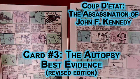 Coup D'etat: Assassination of John F. Kennedy, Card #3: The Autopsy, Best Evidence [Revised Edition]