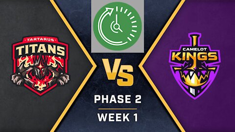 SMITE Pro League Phase 2 Week 1 Tartarus Titans Vs Camelot Kings (Just the Action)
