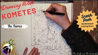 Magical Moments: Coloring Tiny Fairies in a Positive World | Gardenesque Coloring Book