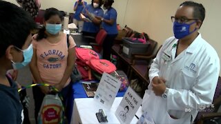 Back to school event aimed at vaccinating people of color held in Riviera Beach