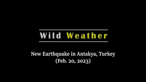 Turkey is Rocking Again! M6.4 Earthquake Destroyed Antakya, Hatay,southern Turkey 20 February 2023