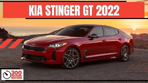 KIA STINGER GT 2022 With V6 Turbocharged engine with 368 hp and Drift Mode