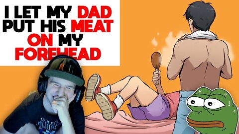 I Let My Dad Put His Meat On Forehead...Ayo? (Reacting To True Story Animations)