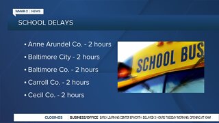 Thursday, Dec. 15 School Delays