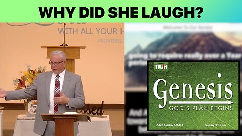 Genesis Bible Study – NO Laughing Matter