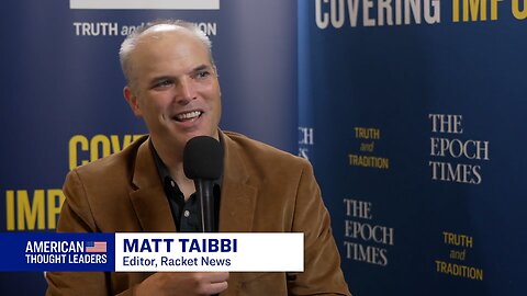 Matt Taibbi: 'Crossing Consensus is Frowned Upon in Today's Media Business'