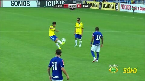 INCRÍVEIS Melhores Momentos do Jogo | Cruzeiro 2 x 1 Palmeiras | Brasileirão 09-08-2015