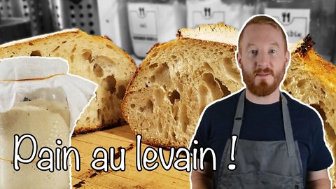 PAIN au Levain en 7 étapes simples 😋 Guide COMPLET 🌾