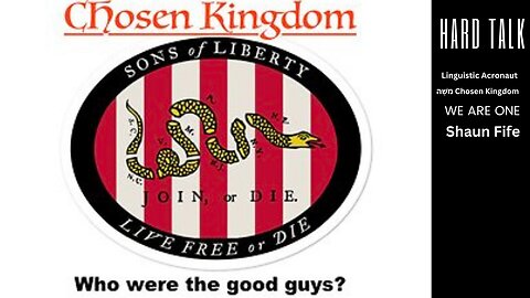 Sons Of Liberty. Hard Talk with Shaun Fife, The Chosen One & Linguistic Acronaut