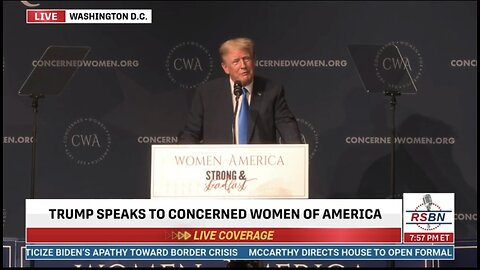 Trump Speaks At Concerned Women of America Event [Full Speech]
