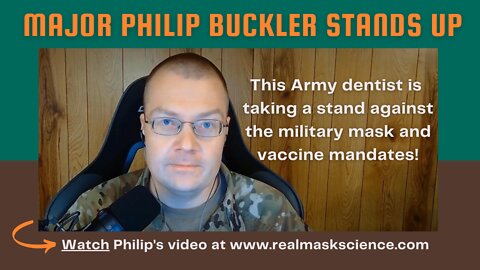 MAJ Buckler Stands up - a Christian case against compulsory masking