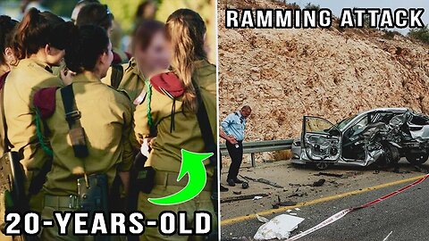 20-YEAR-OLD Female IDF Soldier Critically Injured in Car Ramming