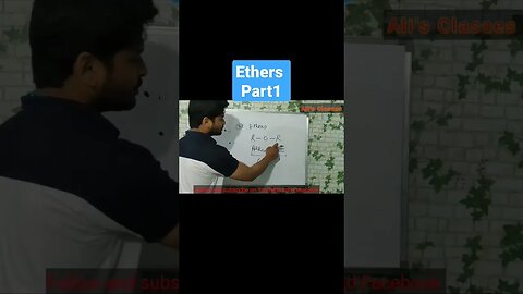 Organic Chemistry class 11||Chapter 12IUPAC Nomenclature of Ethers#haloalkane #ethers part1