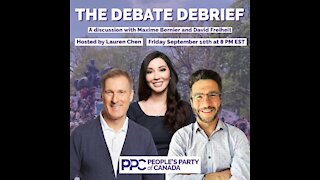 Maxime Bernier, Viva Frei & Lauren Chen Canadian Debate Debrief