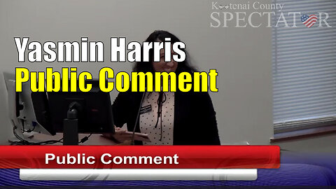 Yasmin Harris Public Comment About Sources of Strength