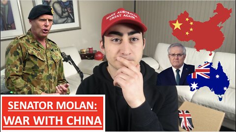 ⚠️ My words of warning from September 1st 2021 🚨 SENATOR MOLAN: WAR WITH CHINA ☢️ 🇦🇺 🇨🇳