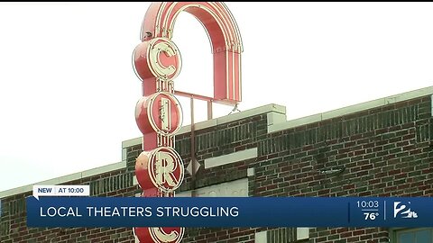 Local theaters staying afloat while closed amid pandemic