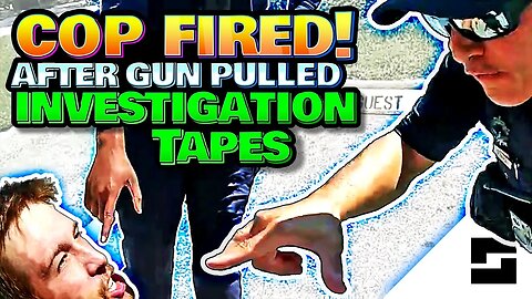 Cop Cries During Investigation - Then Gets FIRED