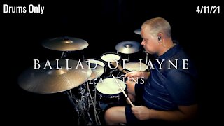 L.A. Guns - Ballad of Jayne - Drums Only #laguns