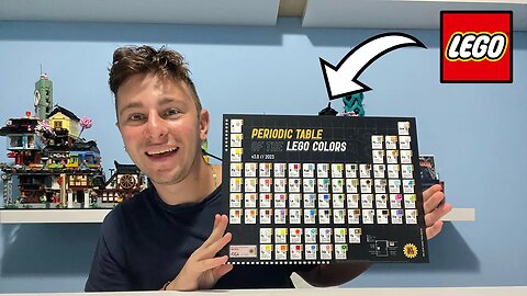 Unboxing an Exclusive LEGO Periodic Table