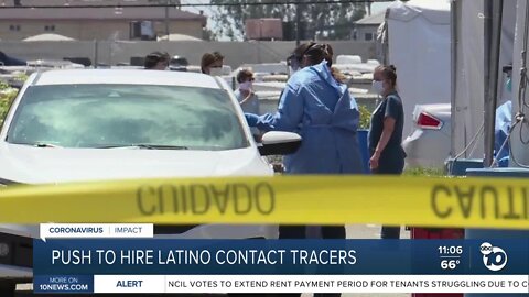 Groups push for hiring of more Latino contact tracers