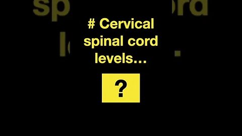 Testing Spinal cord and Nerves #Shorts Part A