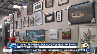 Goodwill's flagship store having grand re-opening