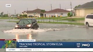 More flooding at Diplomat Pkwy & Andalusia Blvd in Cape Coral