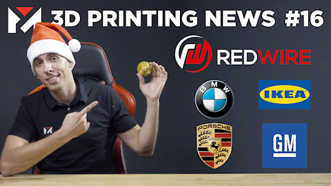 NASA 3D Prints in Space; Porsche, Cadillac & BMW 3D Print Components; Foodini in 5-Star Restaurant