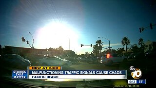Malfunctioning PB traffic signals cause chaos