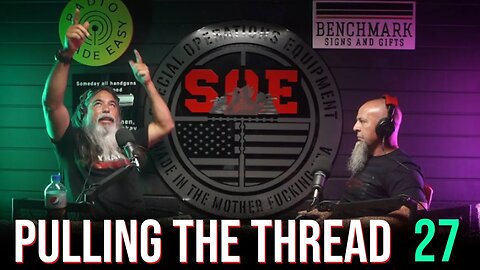 PULLING THE THREAD // EP. 27 #podcast #glock #combatvet #politics #dirtypolitics #military #marines