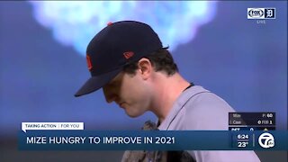 Tigers pitcher Casey Mize hungry to improve in 2021